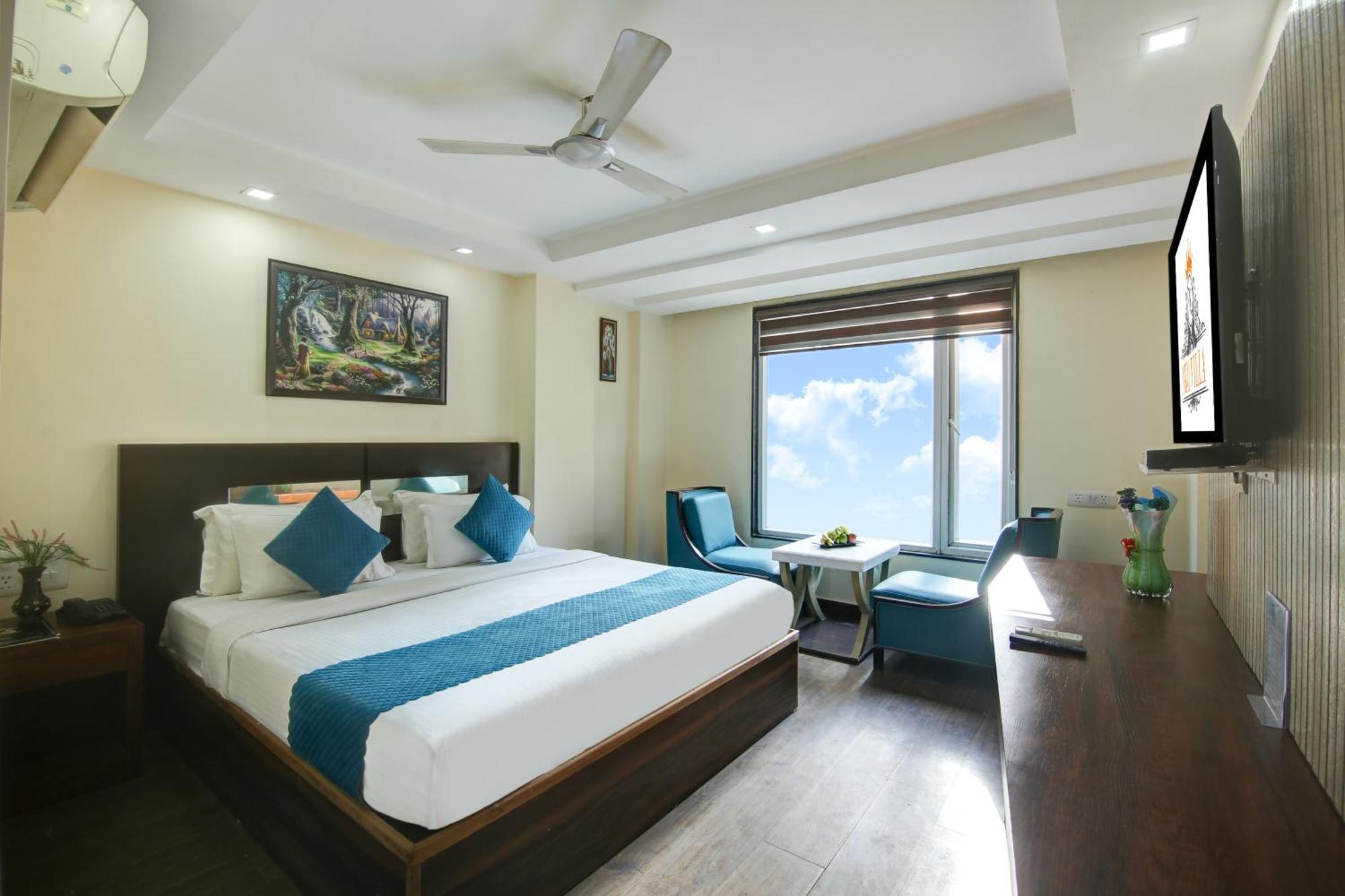 Hotel Neu Villa - Near Connaught Place & New Delhi Railway Station Új-Delhi Kültér fotó