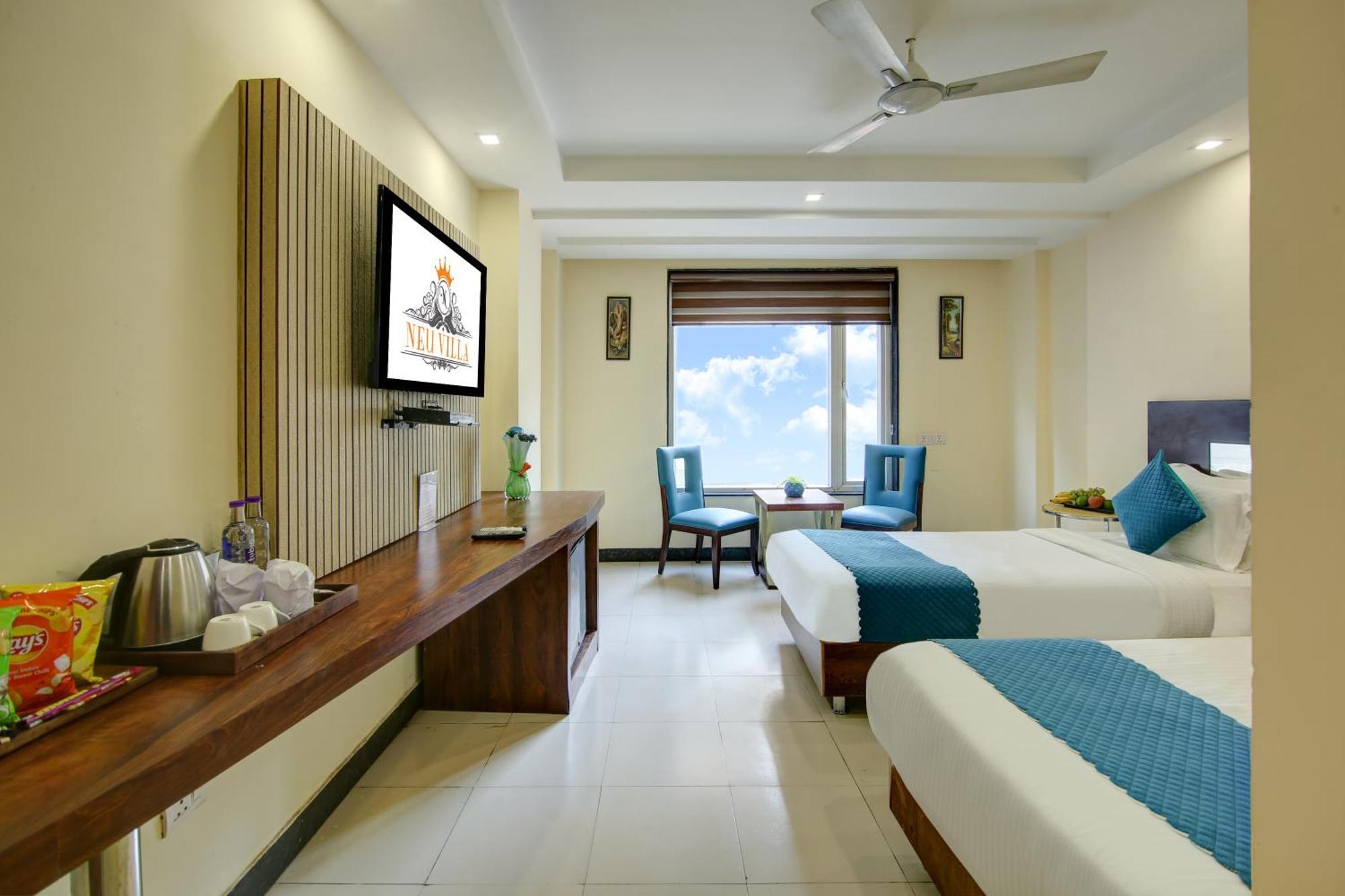 Hotel Neu Villa - Near Connaught Place & New Delhi Railway Station Új-Delhi Kültér fotó