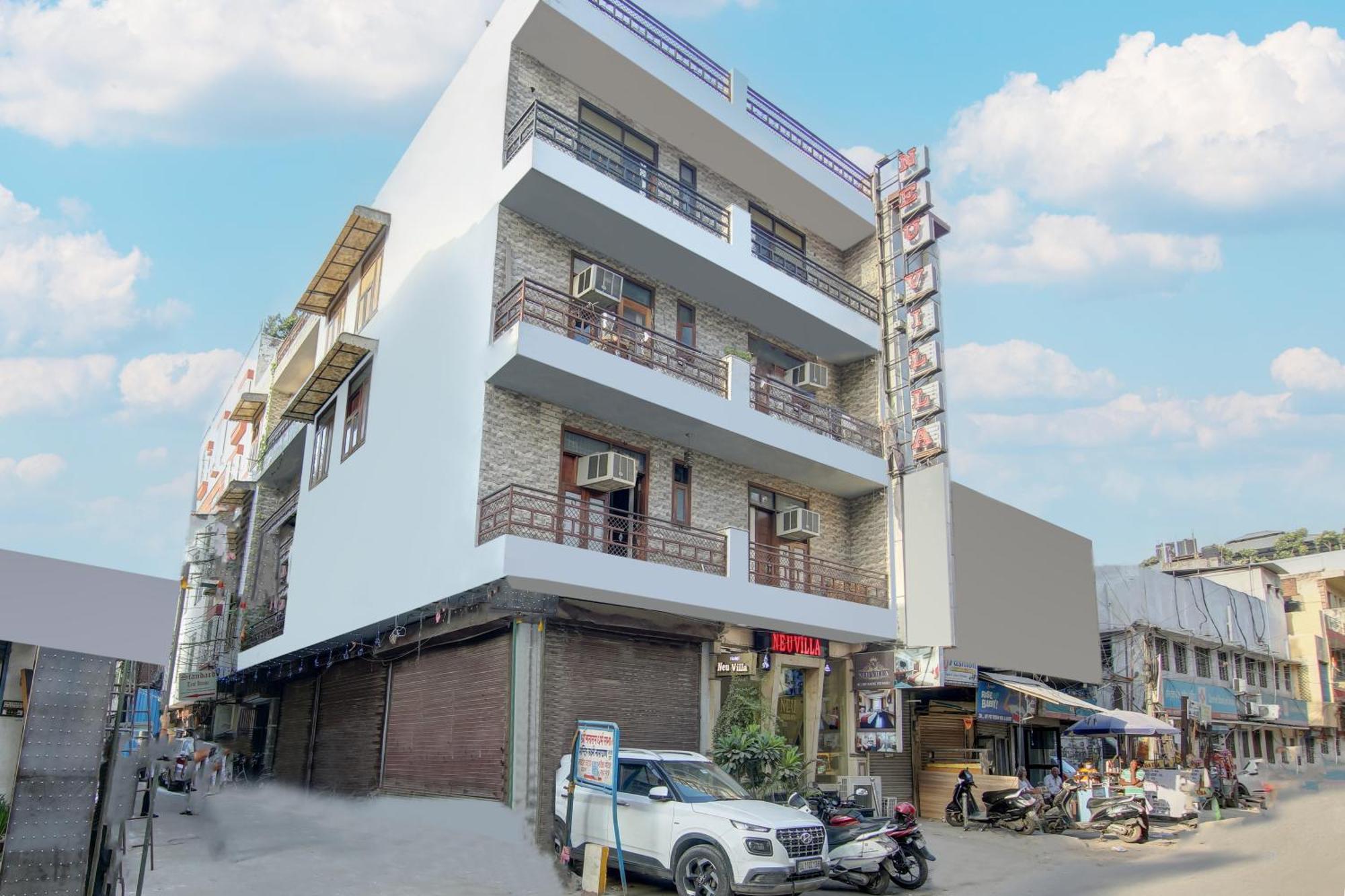 Hotel Neu Villa - Near Connaught Place & New Delhi Railway Station Új-Delhi Kültér fotó