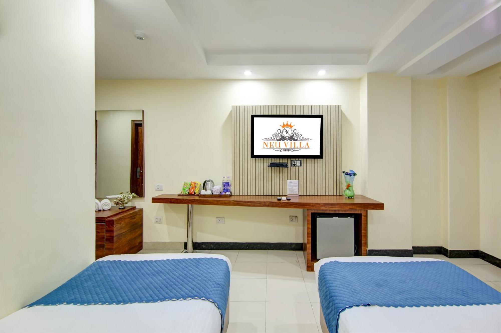Hotel Neu Villa - Near Connaught Place & New Delhi Railway Station Új-Delhi Kültér fotó